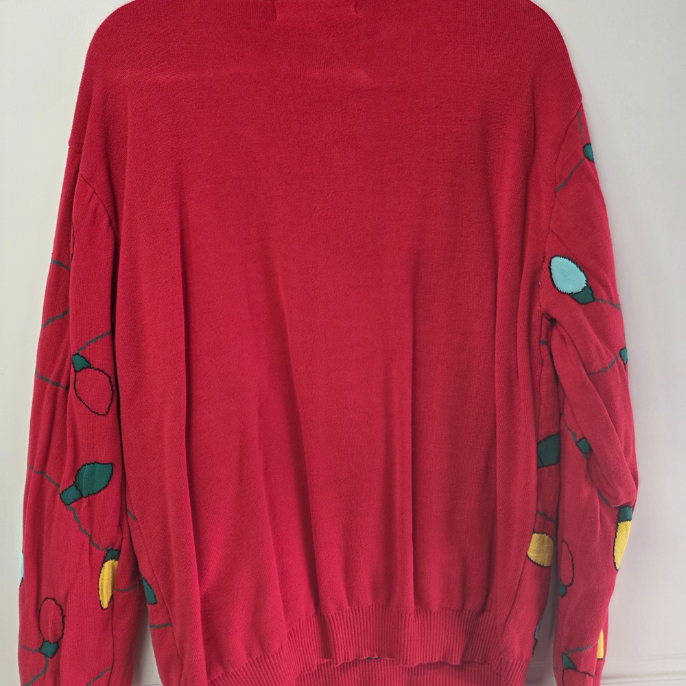 Disney Red Mickey Mouse Holiday Sweater - Picture 3 of 3